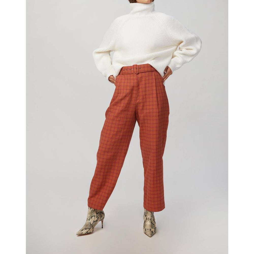 NEW SELVA NEGRA flo pant in tio plaid